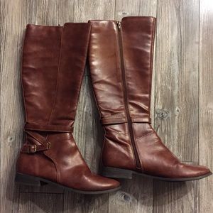 Women's Esprit faux Leather riding boot, size 10M
